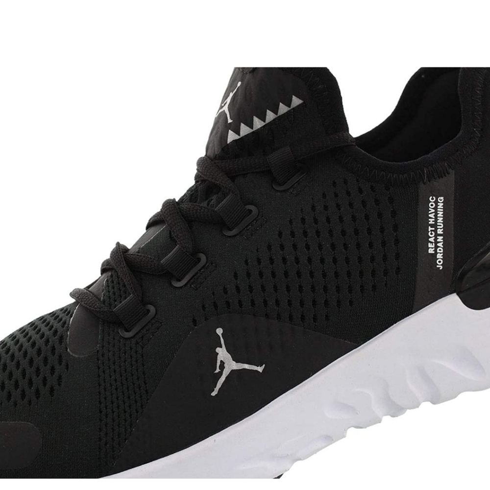 Black and white Jordan's